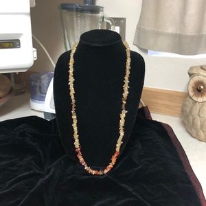 Chip bead necklaceSemi precious stones.